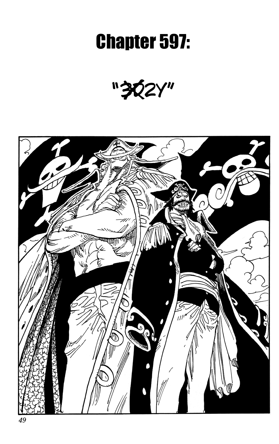 One Piece, Chapter 597 image 01